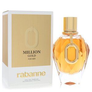 Paco Rabanne Million Gold by Paco Rabanne Eau De Parfum Refillable Spray 3 oz